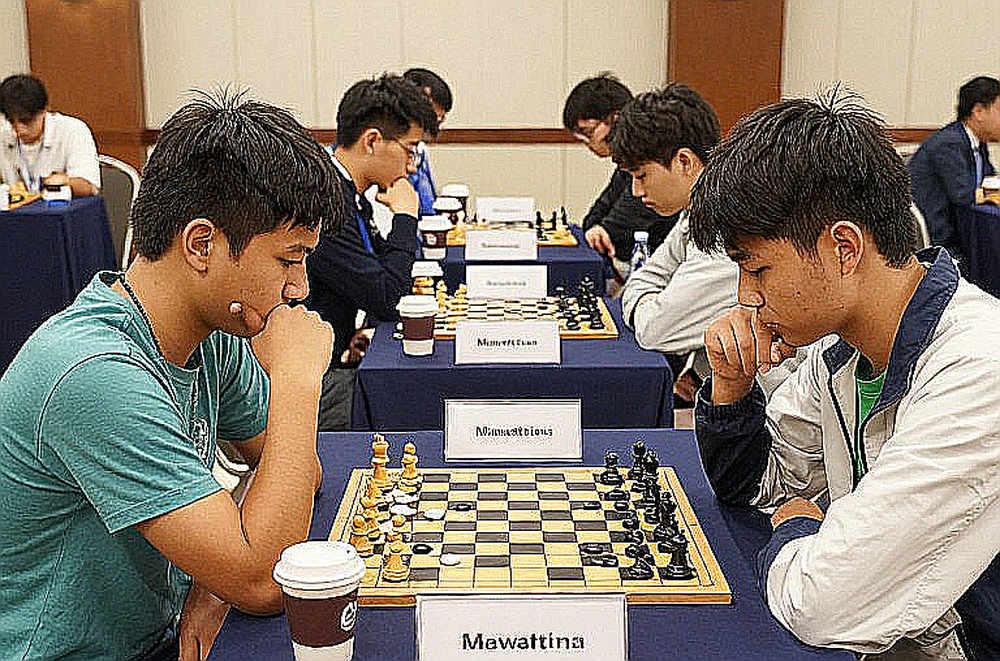 Yu Yangyi hạ Ding Liren ở Shenzhen Masters: một kết quả thật bị chôn trong khung quảng cáo
